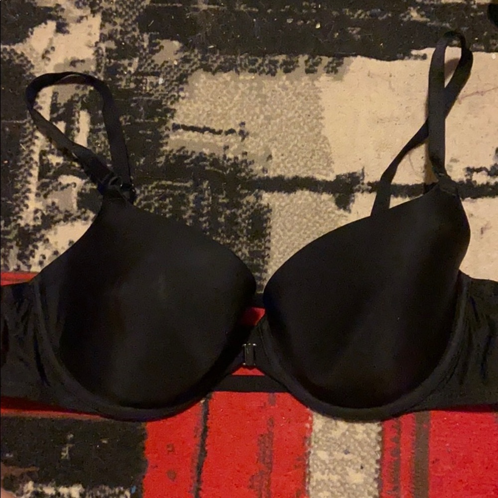 Black Victoria secret bra with caged back